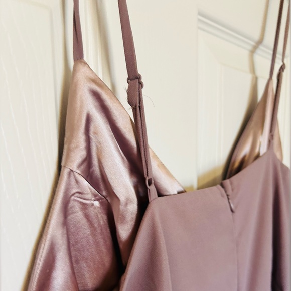 Lulus Mauve Formal Spaghetti Strap Lined Maxi Dress - Picture 15 of 15
